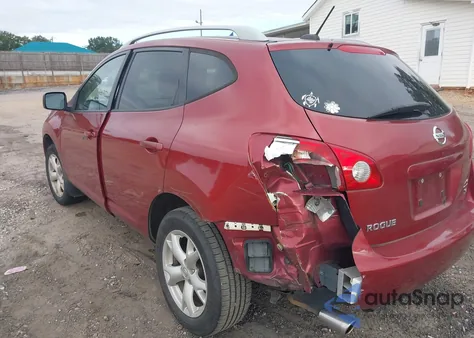 2008 Nissan Rogue Sl z USA, uszkodzony, nr VIN JN8AS58T48W006939